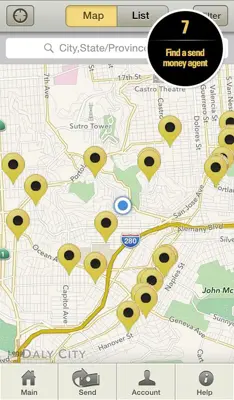 Western Union android App screenshot 1