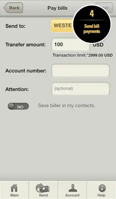 Western Union android App screenshot 4